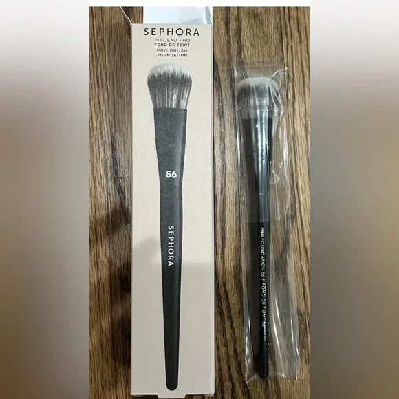 Sephora Pro Makeup Brush - #56 Foundation Brush New In Box - Picture 3 of 3